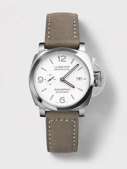 Panerai Luminor Marina PAM1314 1:1 Mirror Swiss Super Clone Watch in White Dial - view 1