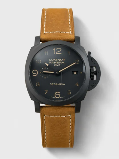 Panerai Luminor GMT PAM441 Ceramica Watch - 1:1 Mirror Super Clone - view 1