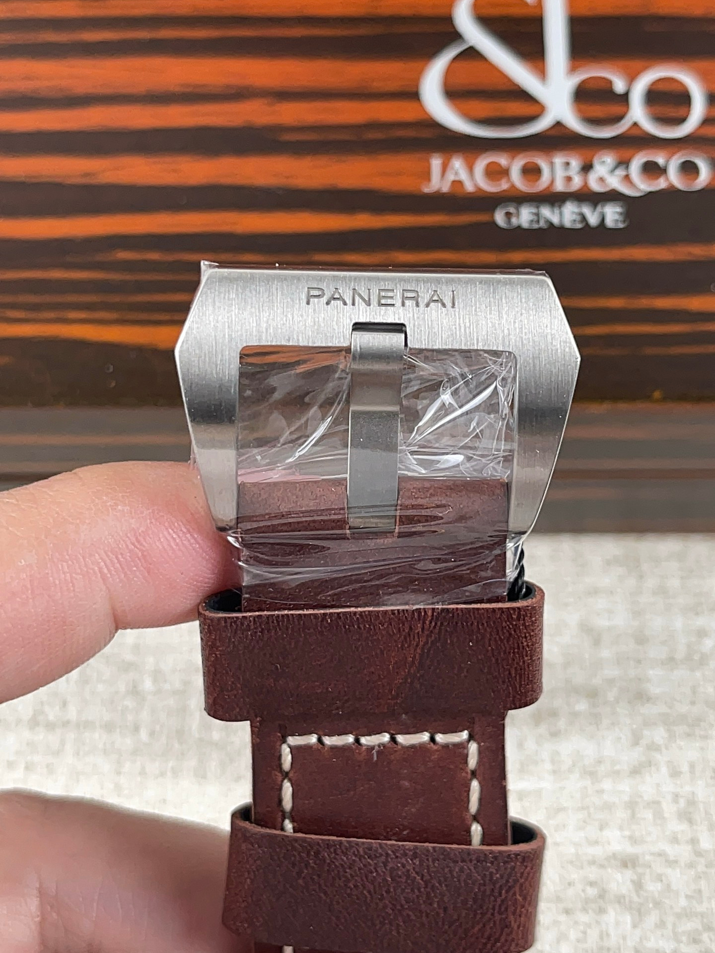 Panerai Super Clone Submersible PAM968 Bronzo Swiss P9010 Movement Watch - view 7