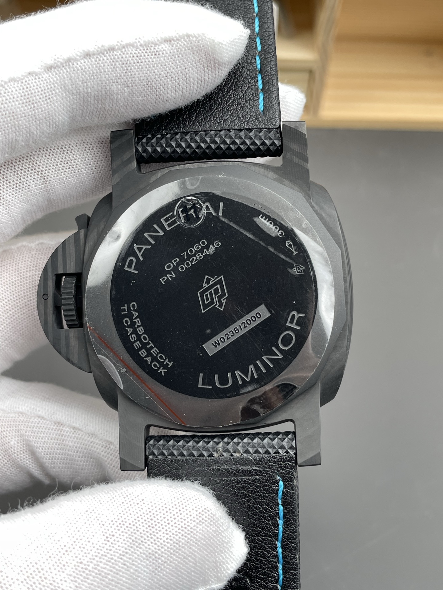 Panerai Luminor Marina Carbotech PAM1661 Edition 1:1 Mirror Swiss Super Clone Watch in Carbon Casing - view 6