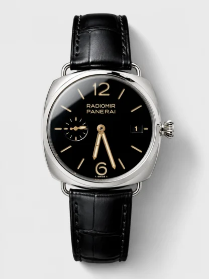 Panerai Radiomir PAM1294 Quaranta 40MM 904L Steel Black Dial Watch in 1:1 Mirror Super Clone - view 1