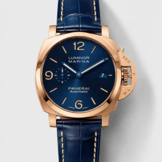 Panerai Luminor Marina PAM1114 1:1 Mirror Swiss Super Clone Watch 44MM Rose gold - view 1