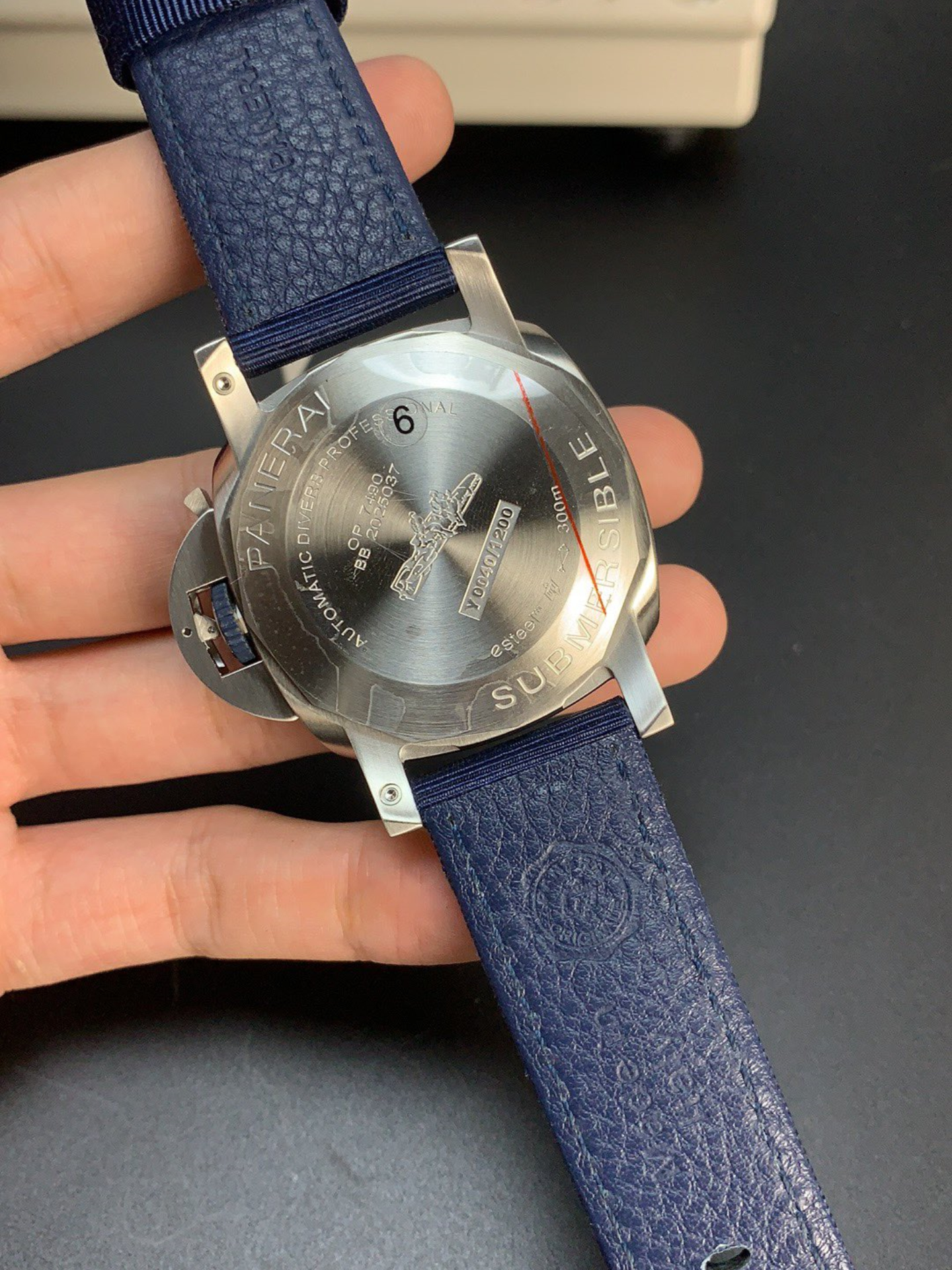 Panerai Super Clone PAM1289 Submersible eSteel 1:1 Watch 44MM - view 5