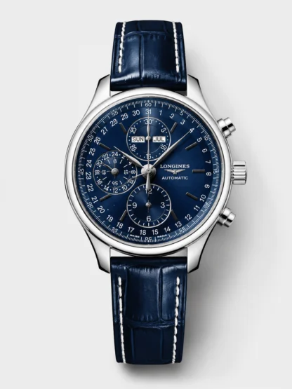 Longines Master Collection REF L2.673.4.92.0 Swiss Super Clone Watch in Blue Dial Leather Strap - view 1