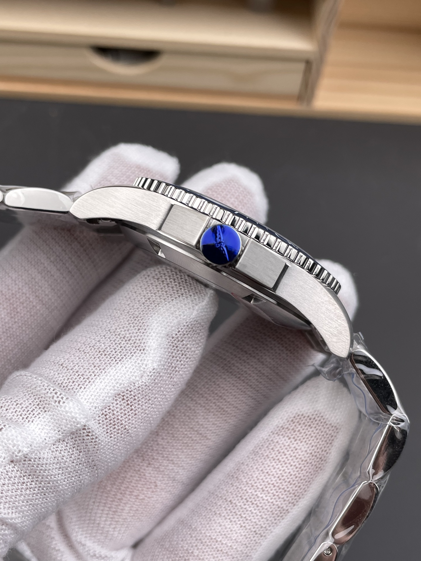 Longines HydroConquest 1:1 Mirror Swiss Super Clone Watch in Blue Dial Steel Strap - view 6