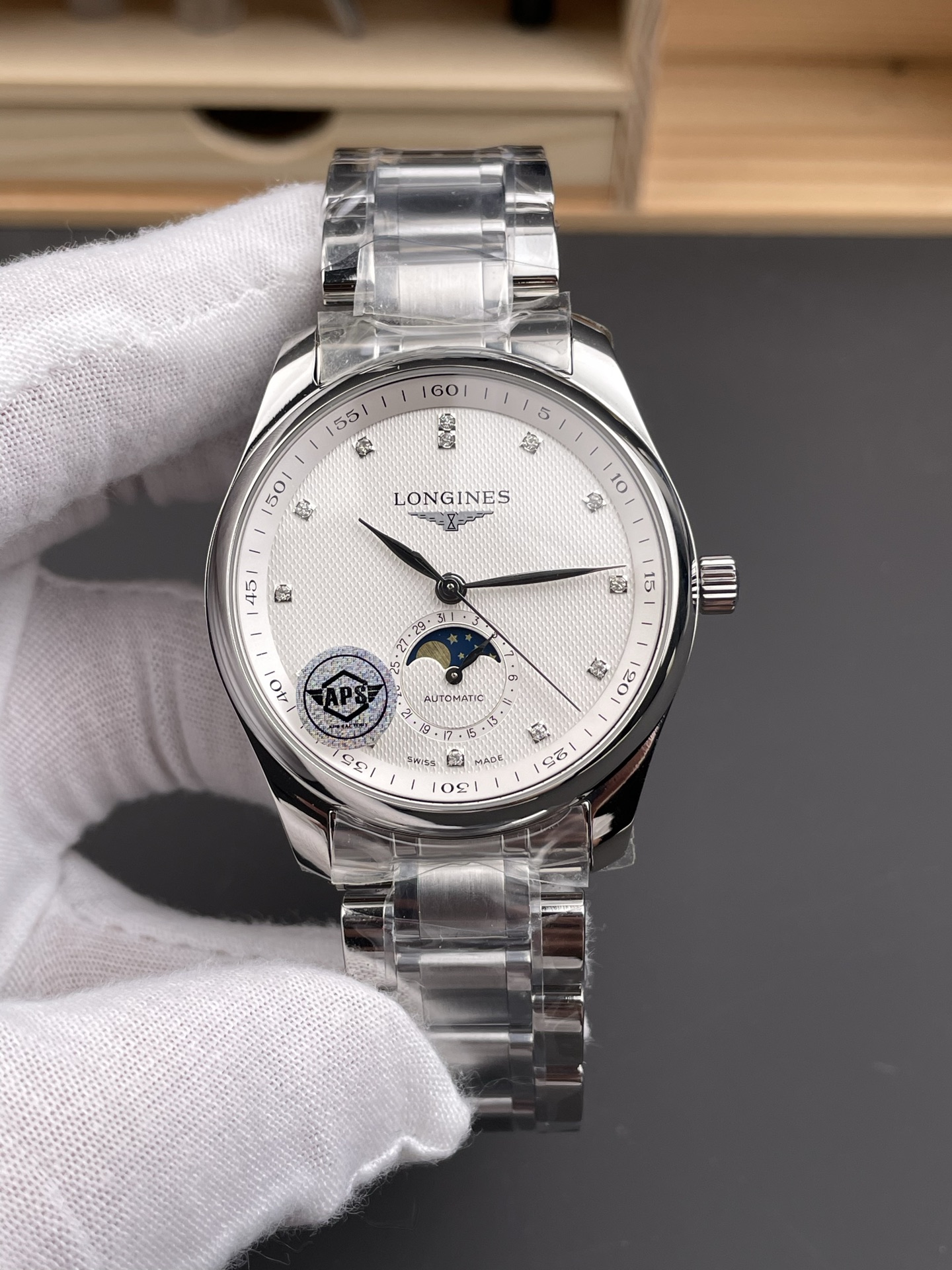 Longines Master Collection L2.919.4.97.6 White Dial Super Clone Watch