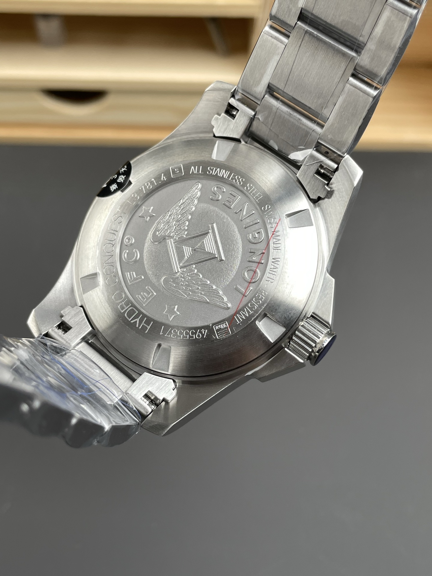 Longines HydroConquest GMT Series 1:1 Top-Grade Super Clone Watch (Swiss Movement, Black Dial, Stainless Steel Bracelet) - view 4