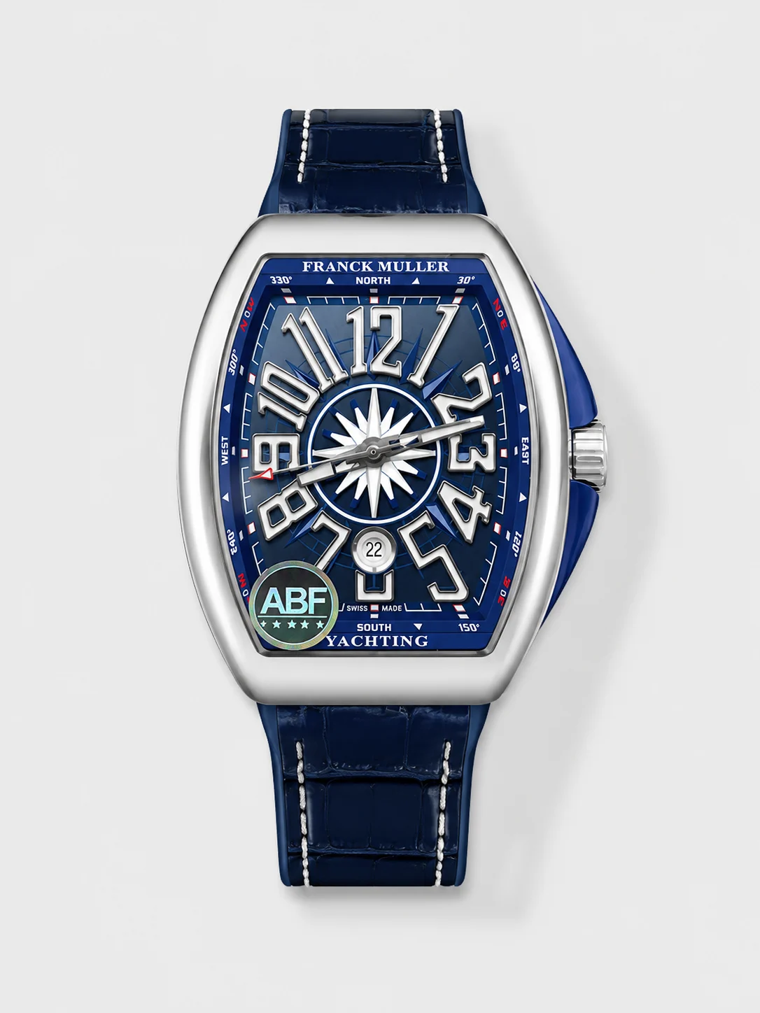 Franck Muller Vanguard Yachting V45 Blue Dial Super Clone Watch