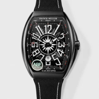 Franck Muller Vanguard Yachting V45 Stainless Steel Black Dial Swiss Super Clone Watch - view 1
