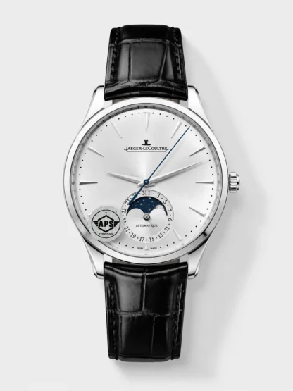 Jaeger LeCoultre Master Ultra Thin Moon 904L Steel 1:1 Mirror Super Clone Watch - view 1