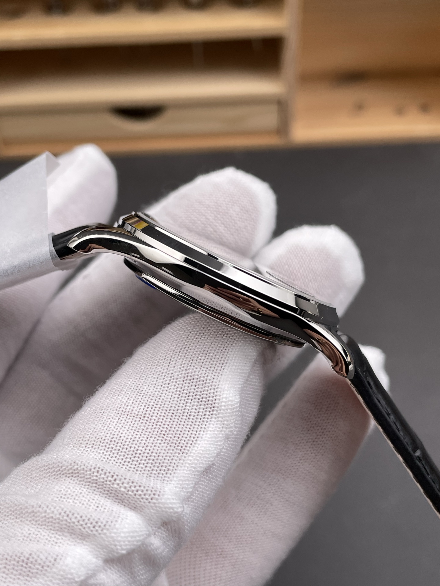 Jaeger-LeCoultre Master Ultra Thin Réserve De Marche 1:1 Mirror Super Clone Watch - view 7