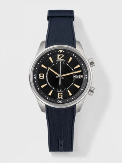 Jaeger LeCoultre Polaris Date Black Dial Rubber Strap 1:1 Mirror Super Clone Watch 42MM - view 1