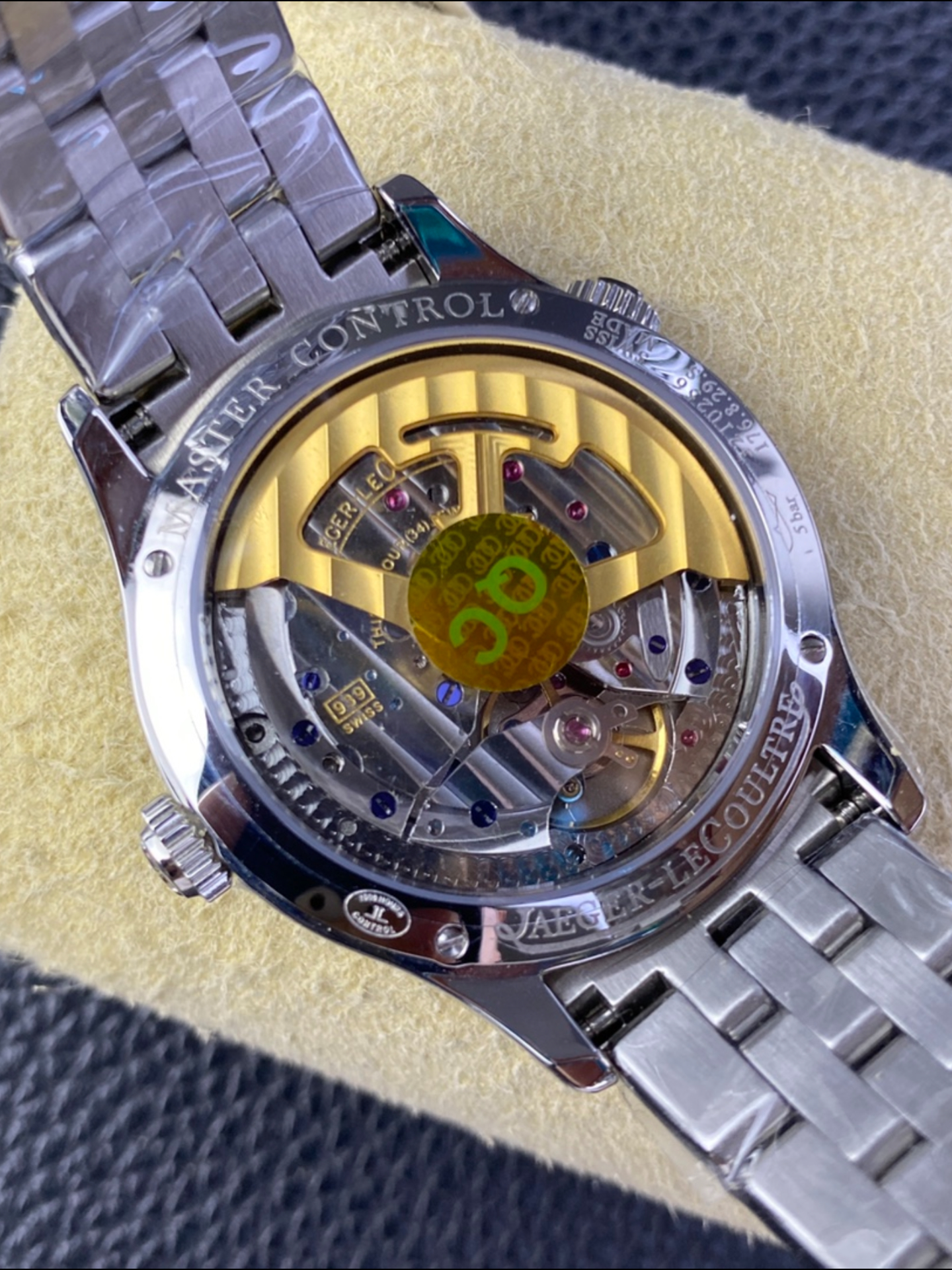 Jaeger-LeCoultre Master Geographic Power Reserve Watch (904L Stainless Steel Model) - Super Clone Watch - view 7