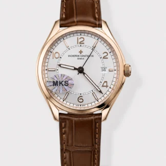 Vacheron Constantin Fiftysix Edition Rose Gold Steel 1:1 Mriror Super Clone White Dial - view 1