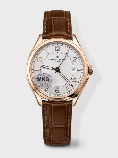 Vacheron Constantin Fiftysix Edition Rose Gold Steel 1:1 Mriror Super Clone White Dial - view 1