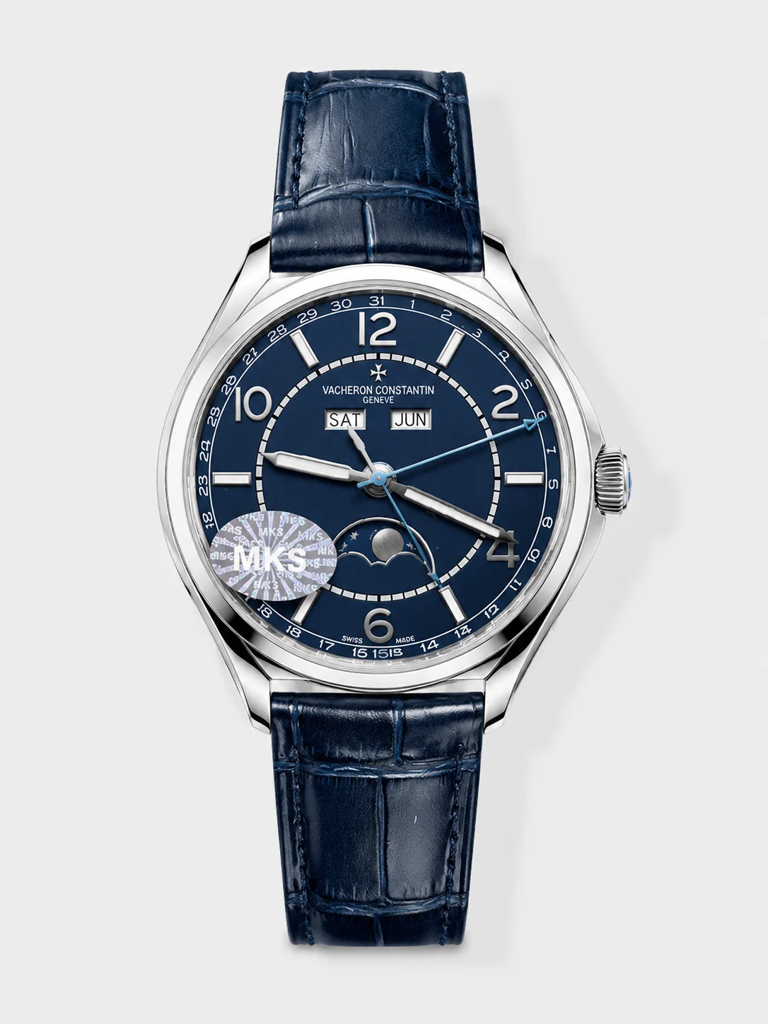 Vacheron Constantin Fiftysix Edition 904L Steel 1:1 Mriror Super Clone Blue Dial - view 1