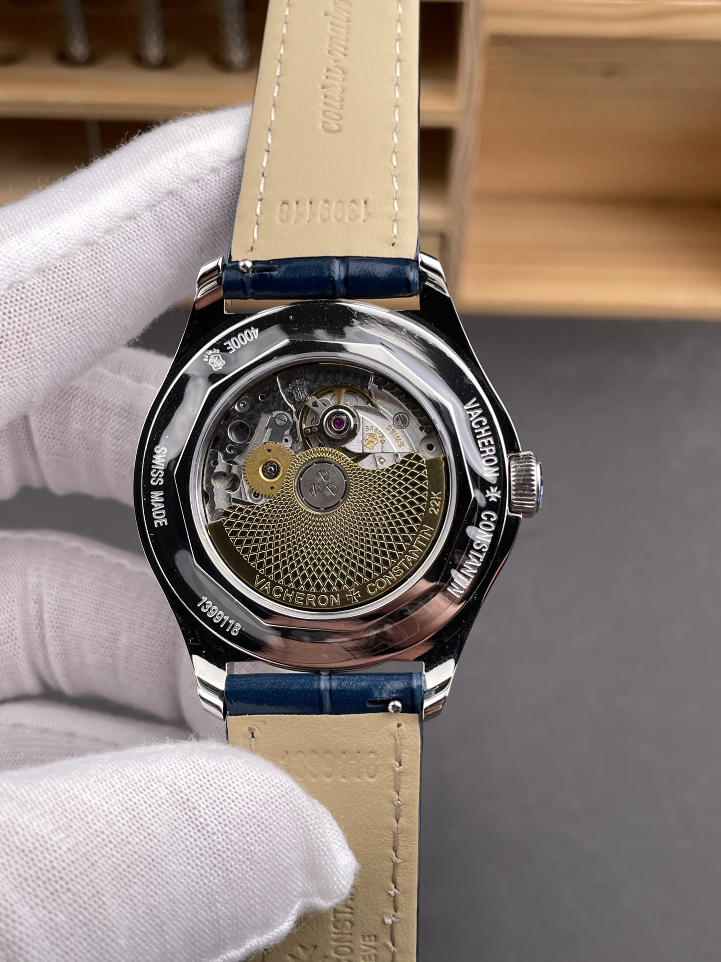 Vacheron Constantin Fiftysix Edition 904L Steel 1:1 Mriror Super Clone Blue Dial - view 5