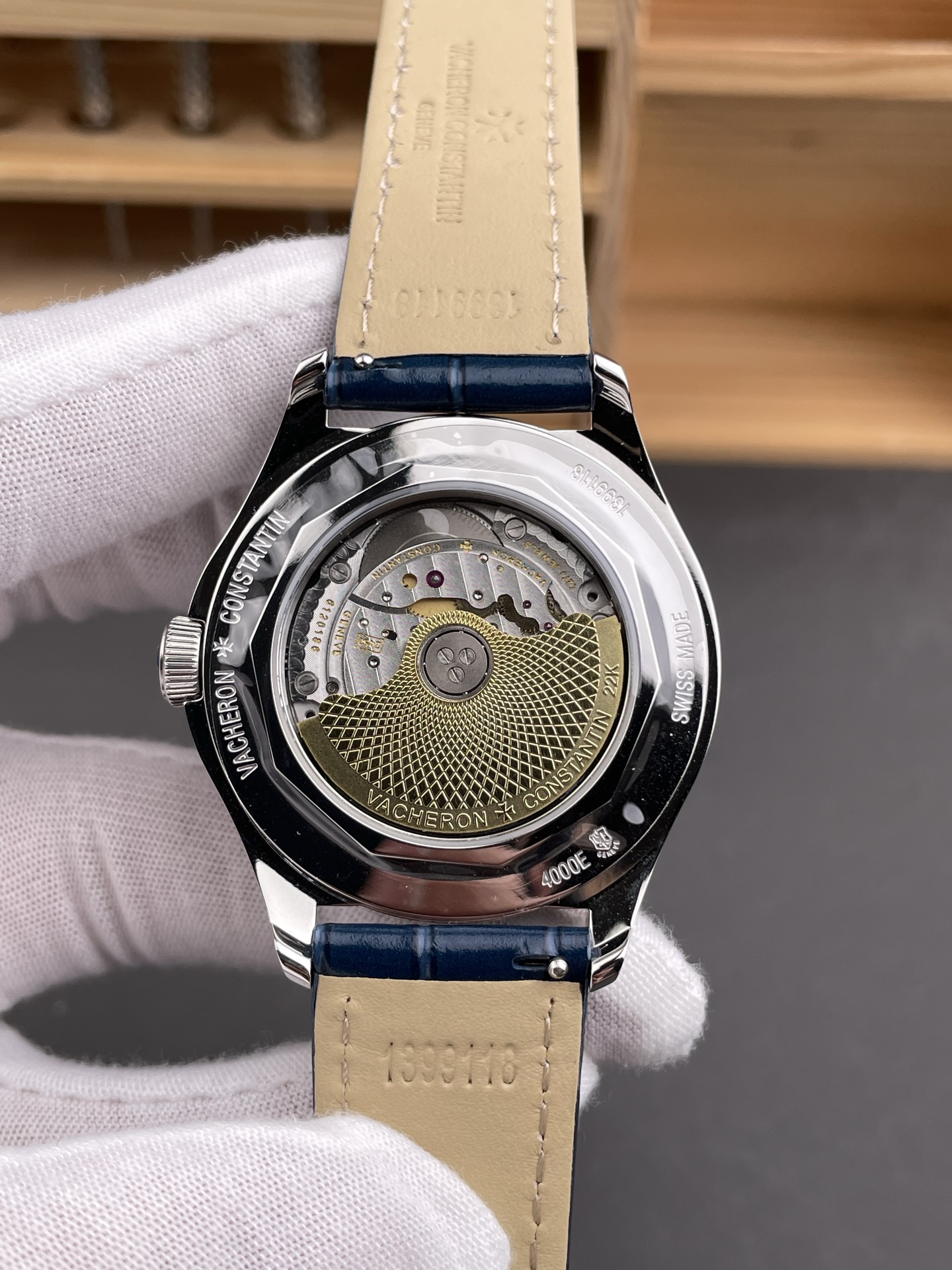 Vacheron Constantin Fiftysix Edition 904L Steel 1:1 Mriror Super Clone Blue Dial - view 6