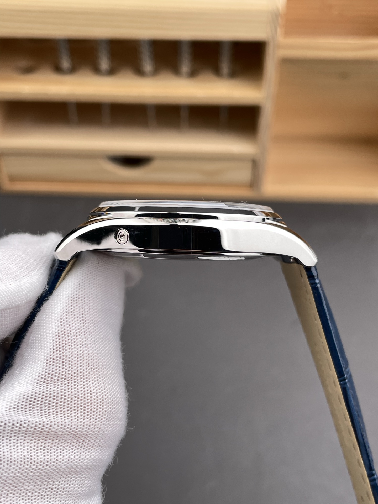 Vacheron Constantin Fiftysix Edition 904L Steel 1:1 Mriror Super Clone Blue Dial - view 8