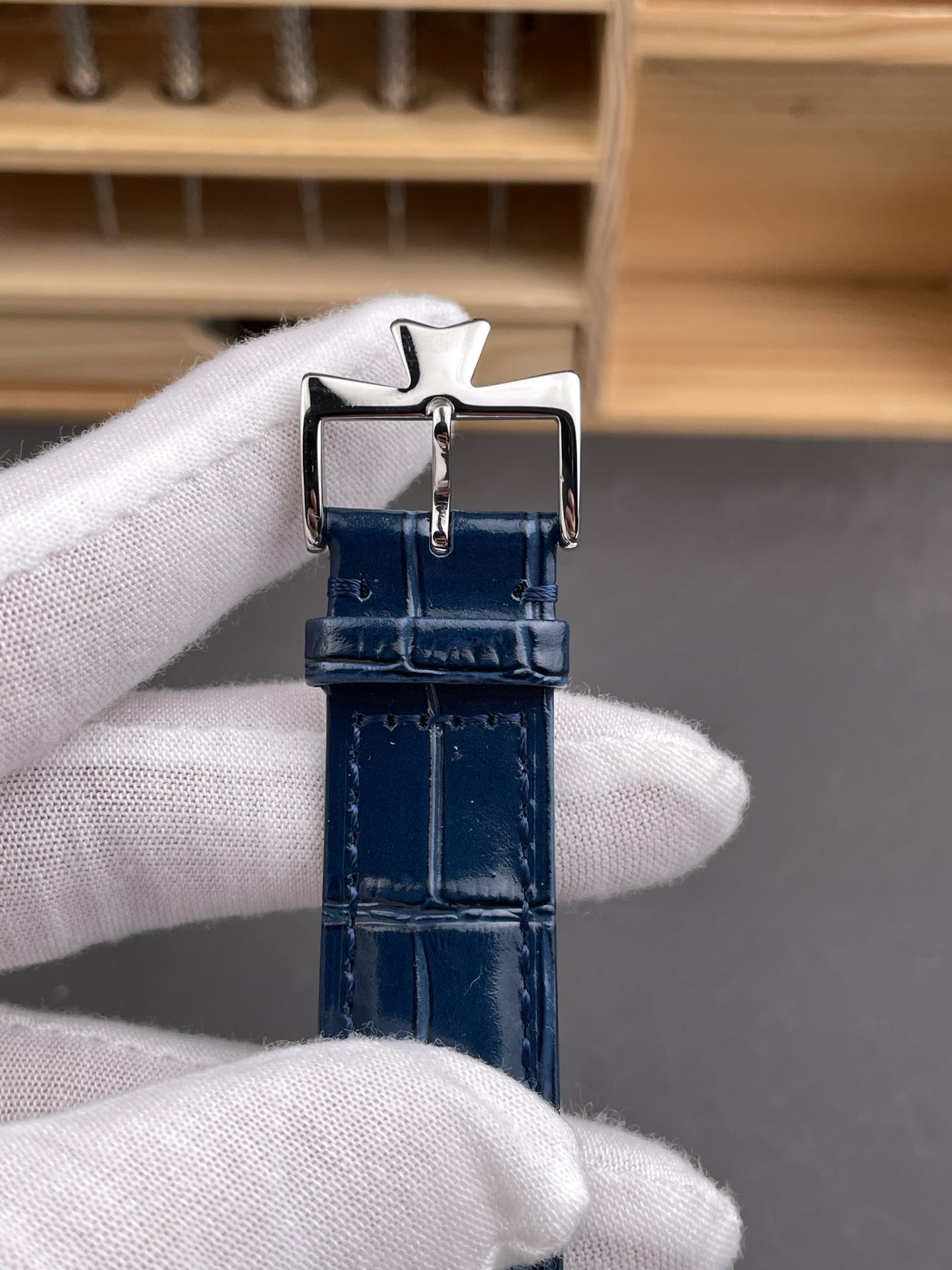Vacheron Constantin Fiftysix Edition 904L Steel 1:1 Mriror Super Clone Blue Dial - view 9