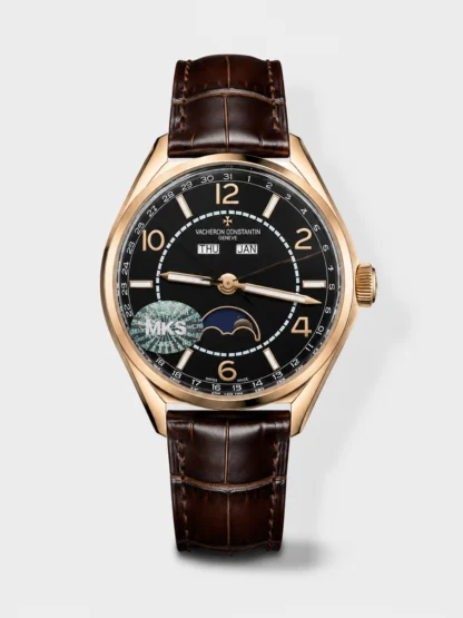 Vacheron Constantin Fiftysix Edition Rose Gold Watch 904L Steel 1:1 Mriror Super Clone Black Dial - view 1