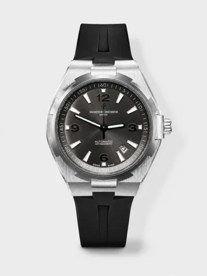 Vacheron Constantin Overseas 1:1 Mirror Swiss Super Clone Watch in Grey Dial - Rubber Strap - view 1