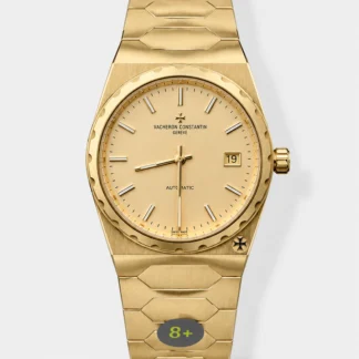 Vacheron Constantin Historiques 222 Super Clone 37MM Yellow Gold Watch in Gold Dial - view 1