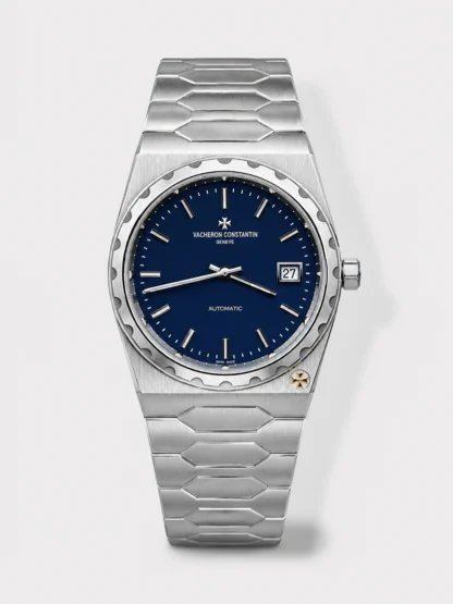 Vacheron Constantin Historiques 222 Super Clone 37MM Steel Casing Watch in Blue Dial - view 1