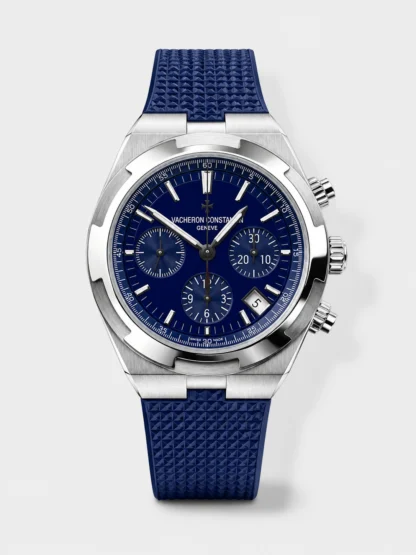 Vacheron Constantin Overseas Chronograph Blue Dial Swiss Super Clone Watch - Rubber Strap - view 1