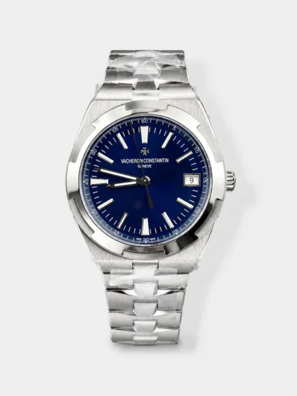 Vacheron Constantin Overseas 1:1 Mirror Swiss Super Clone Watch in Steel Blue Dial - view 1