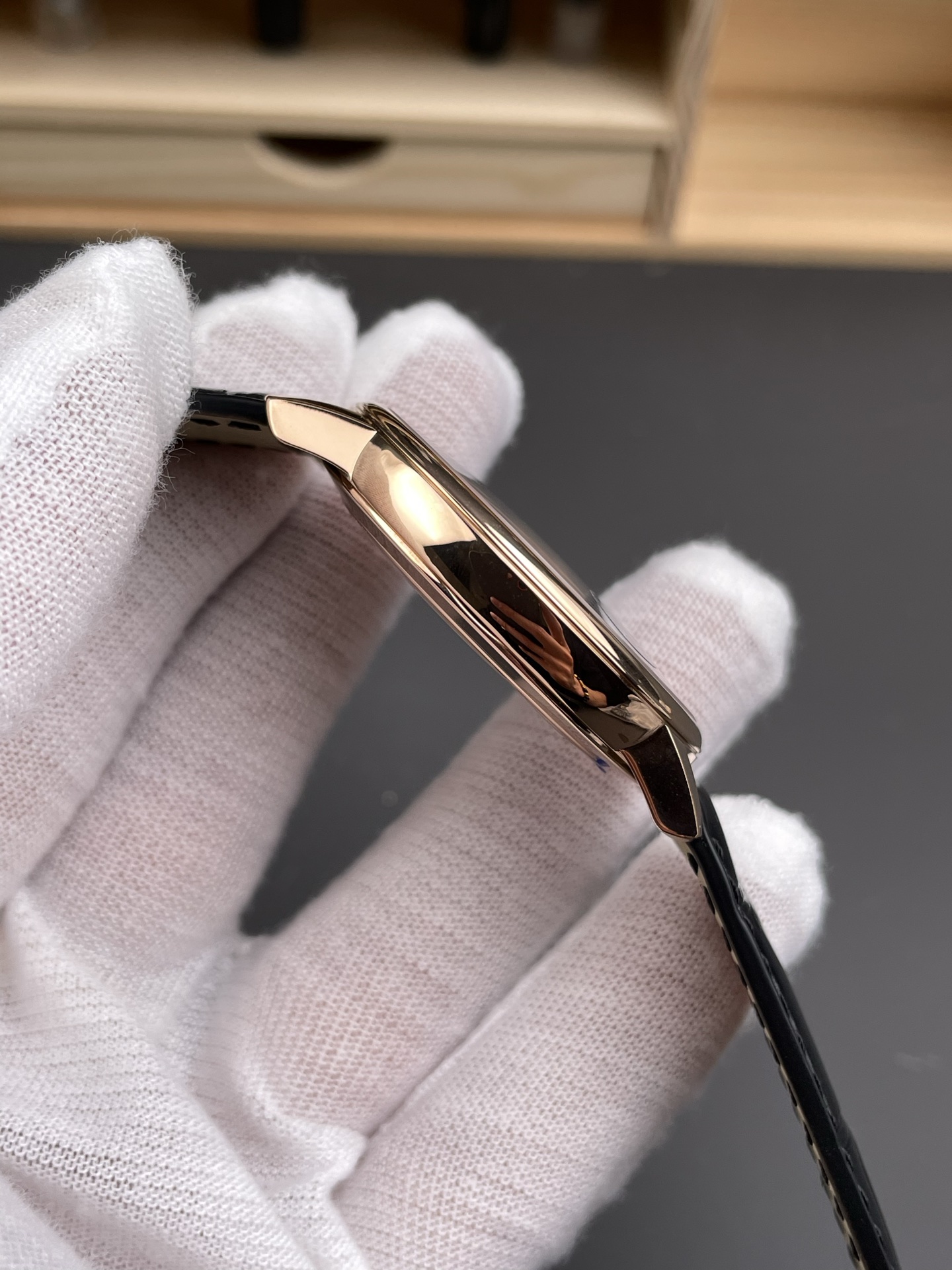 Vacheron Constantin Patrimony Rose Gold 1:1 Mirror Super Clone Watch 40MM 904L Steel - view 7