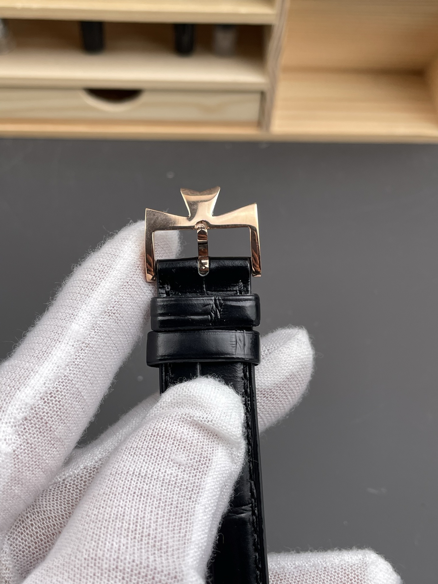 Vacheron Constantin Patrimony Rose Gold 1:1 Mirror Super Clone Watch 40MM 904L Steel - view 9