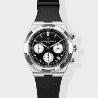Vacheron Constantin Overseas Chronograph Black Dial Swiss Super Clone Watch - Rubber Strap - view 1
