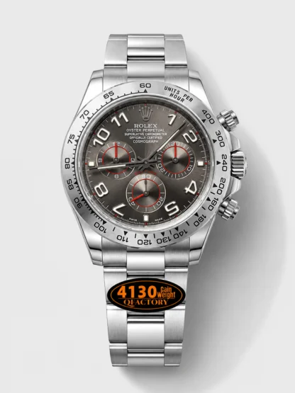 Rolex Cosmograph Daytona M116519 Original Cal.4130 Movement - 904L Steel Watch Grey Dial - Super Clone Watch - view 1