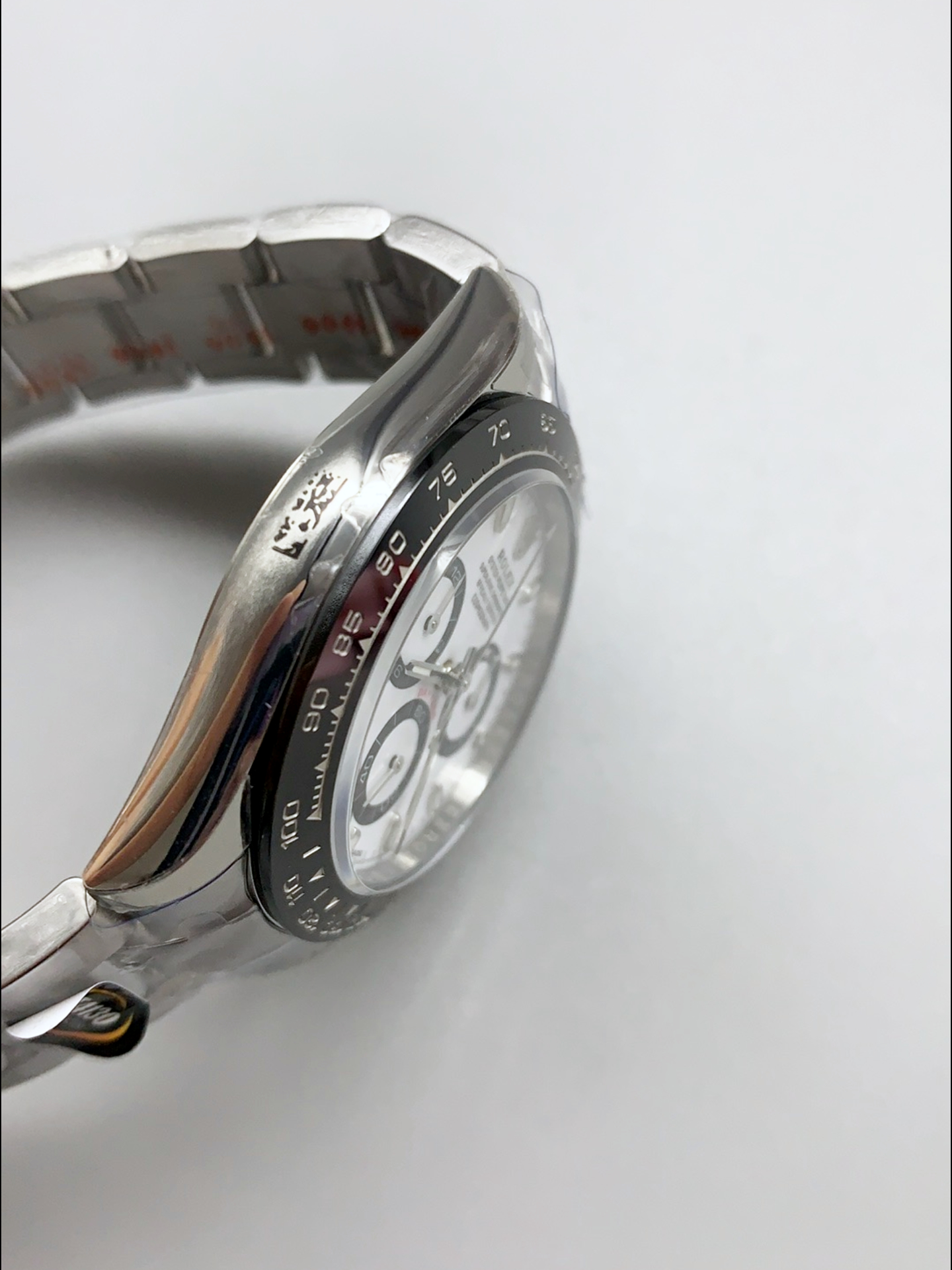 Rolex Cosmograph Daytona M116500LN Original Cal.4130 Movement - 904L Steel Watch in White Dial - Super Clone Watch - view 7