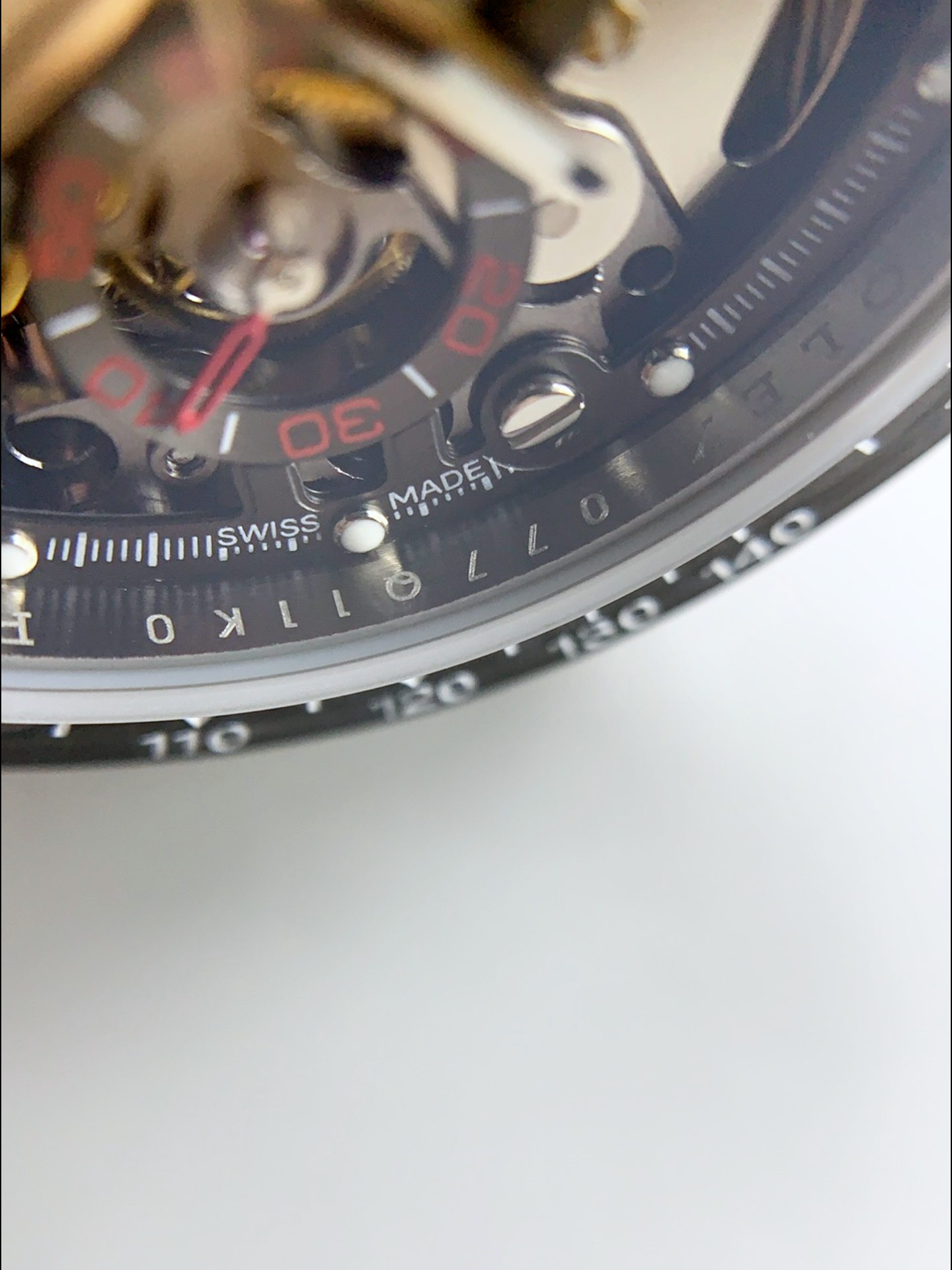 Rolex Daytona Super Clone Artisans De Geneve Stainless Steel Watch Black Carbon Bezel Watch - view 5