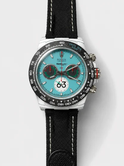 Rolex Daytona DiW Ferrari Tiffany Dial Edition Watch - Lightweight Forged Cabon Casing - Super Clone Watch - view 1