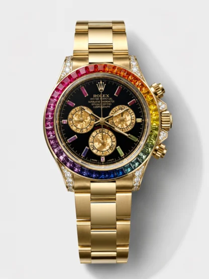 Rolex Cosmograph Daytona 116595RBOW Rose Gold Original Cal.4130 Movement - Super Clone Watch - view 1
