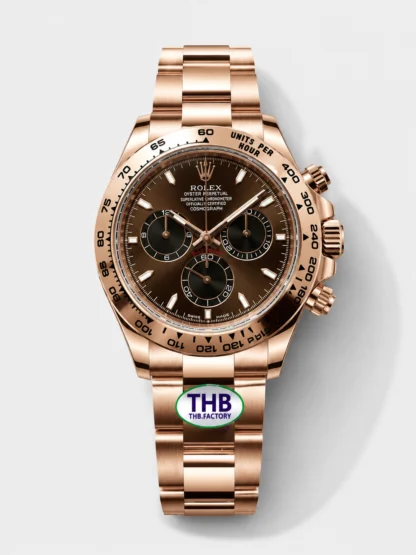 Rolex Daytona 116505 Rose Gold Original Cal.4131 Movement - 1:1 Mirror 904L Steel Watch - Super Clone Watch - view 1
