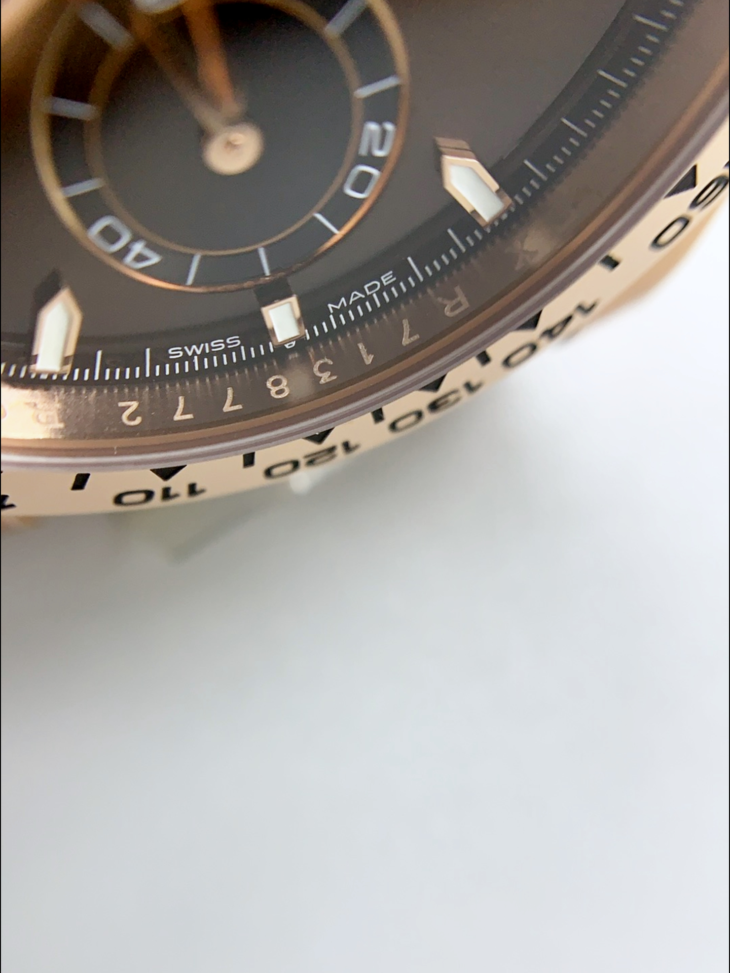 Rolex Daytona 116505 Rose Gold Original Cal.4131 Movement - 1:1 Mirror 904L Steel Watch - Super Clone Watch - view 5
