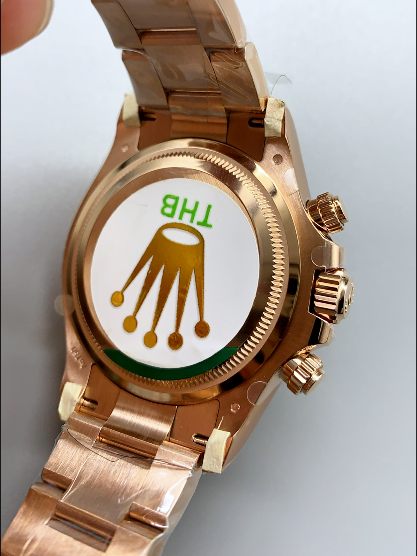 Rolex Daytona 116505 Rose Gold Original Cal.4131 Movement - 1:1 Mirror 904L Steel Watch - Super Clone Watch - view 6