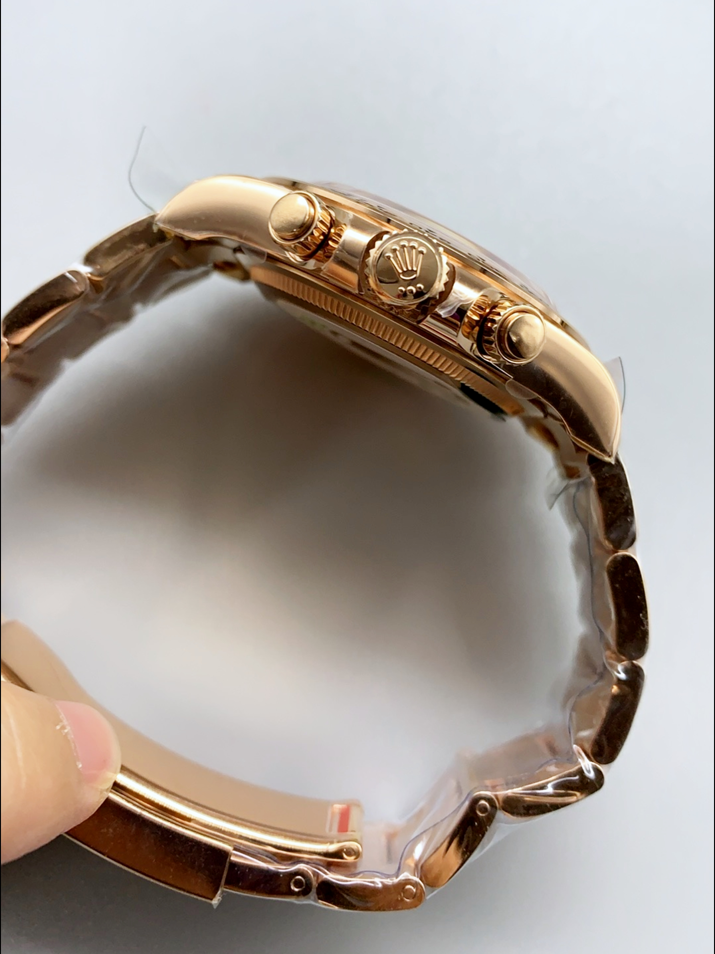 Rolex Daytona 116505 Rose Gold Original Cal.4131 Movement - 1:1 Mirror 904L Steel Watch - Super Clone Watch - view 7