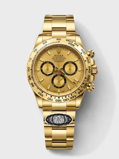 Rolex Cosmograph Daytona M126518 Yellow Gold Casing and Gold Dial Original Cal.4131 Movement - Super Clone Watch - view 1