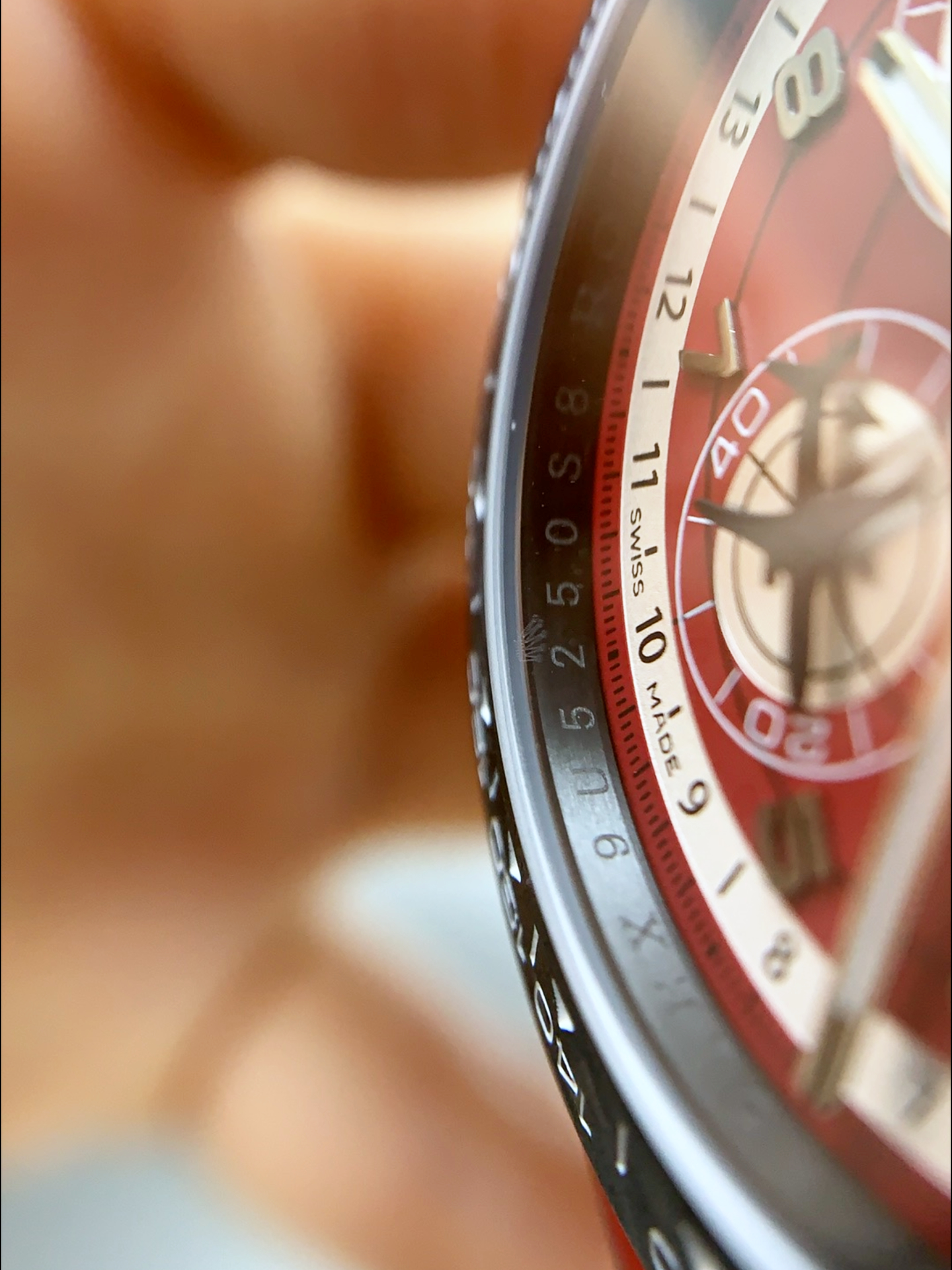 Rolex Daytona Edition Watch in Red Dial Red Carbon Casing 1:1 Mirror Super Clone - view 6