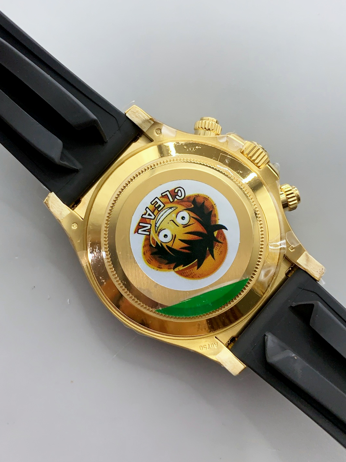 Rolex Daytona 116518-1 Yellow Gold Original Cal.4130 Movement - 1:1 Mirror 904L Steel Watch - Super Clone Watch - view 7