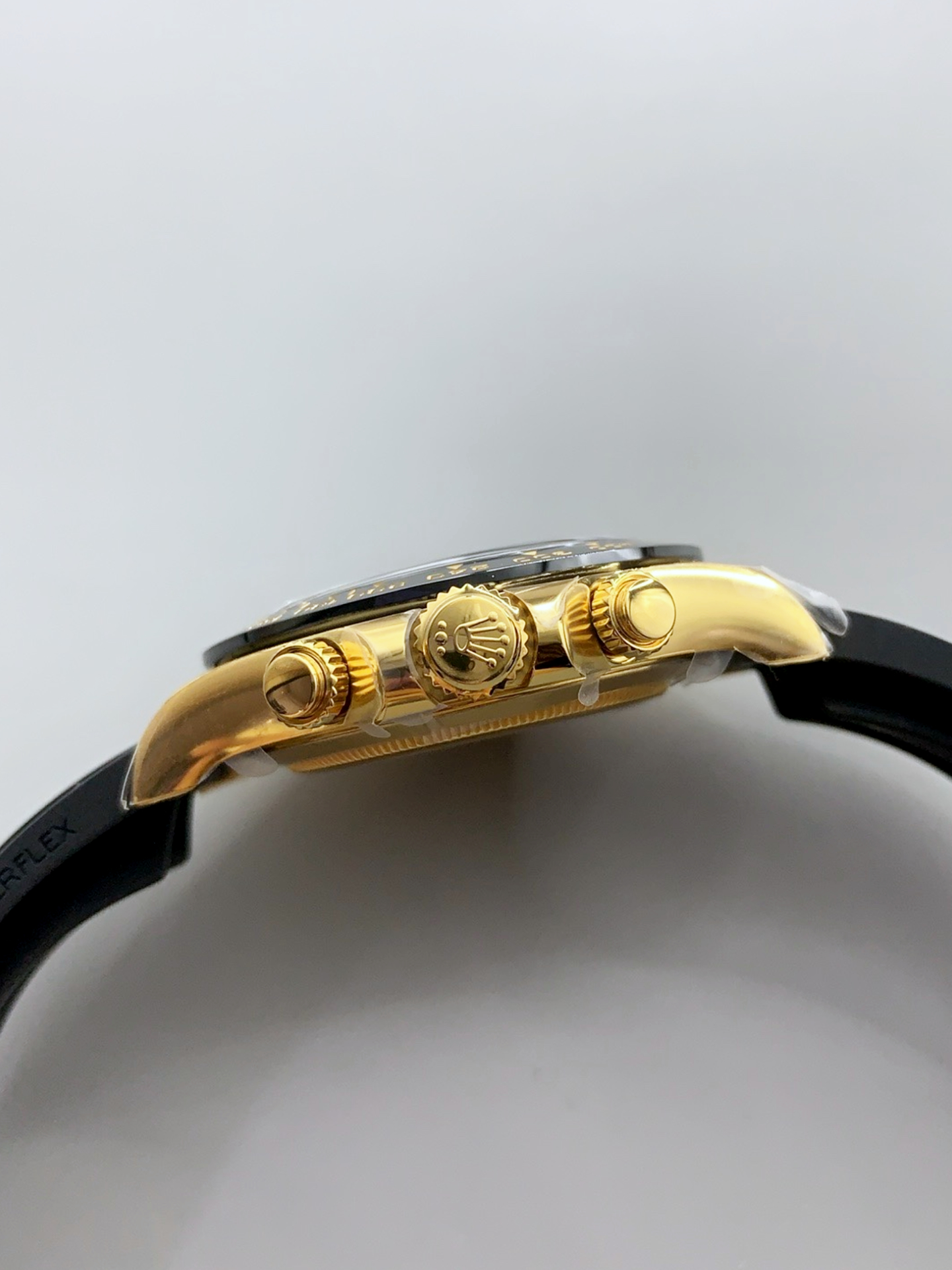 Rolex Daytona 116518-1 Yellow Gold Original Cal.4130 Movement - 1:1 Mirror 904L Steel Watch - Super Clone Watch - view 8