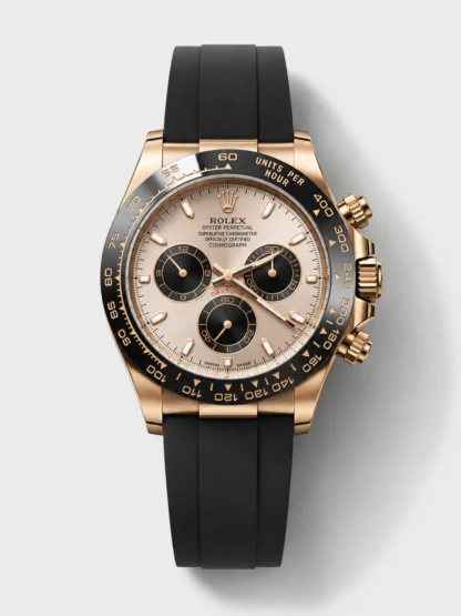 Rolex Cosmograph Daytona M116515LN-0059 Rose Gold Original Cal.4130 Movement - 904L Steel Watch - Super Clone Watch - view 1
