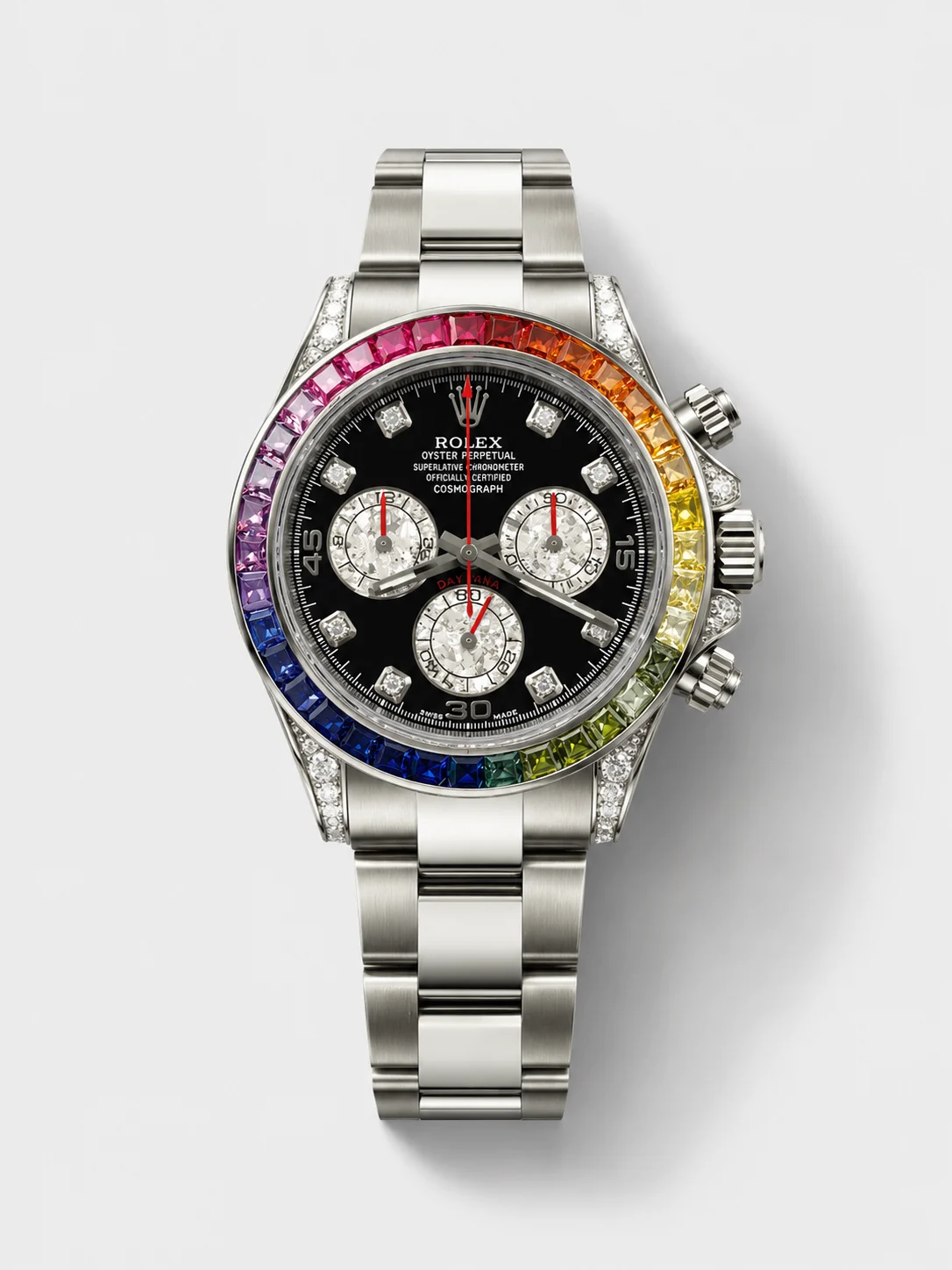 Rolex Cosmograph Daytona 116599RBOW Stainless Steel Original Cal.4130 Movement - Super Clone Watch - view 1