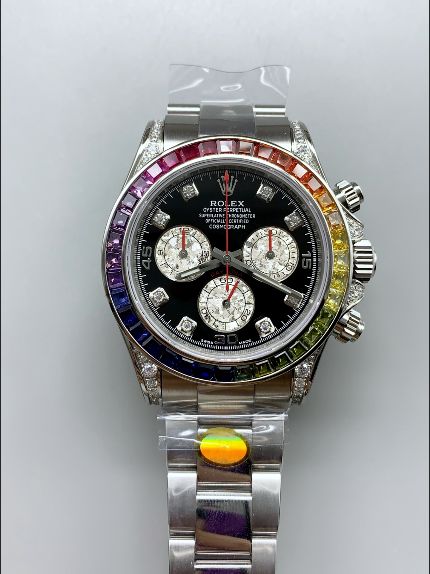 Rolex Cosmograph Daytona 116599RBOW Stainless Steel Original Cal.4130 Movement - Super Clone Watch - view 2