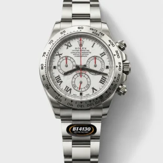 Rolex Daytona 116509 - Meteorite Dial with Roman Numerals - Top-Tier 904L Steel Super Clone Powered by a Genuine Cal.4130 Movement - view 1